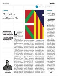 Article Diari de Tarragona Torna-li la trompa al xic